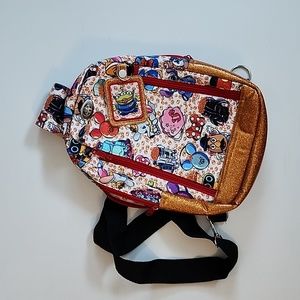Disney Popcorn Bucket Cross Body Sling Bag